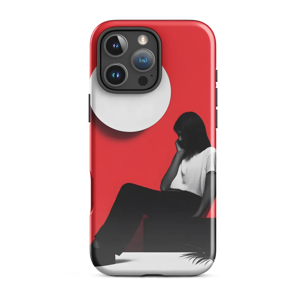 Contemplation in Red