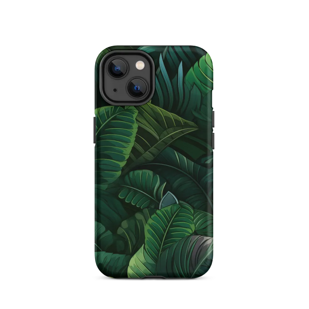 Lush Canopy: A Tropical Foliage Study
