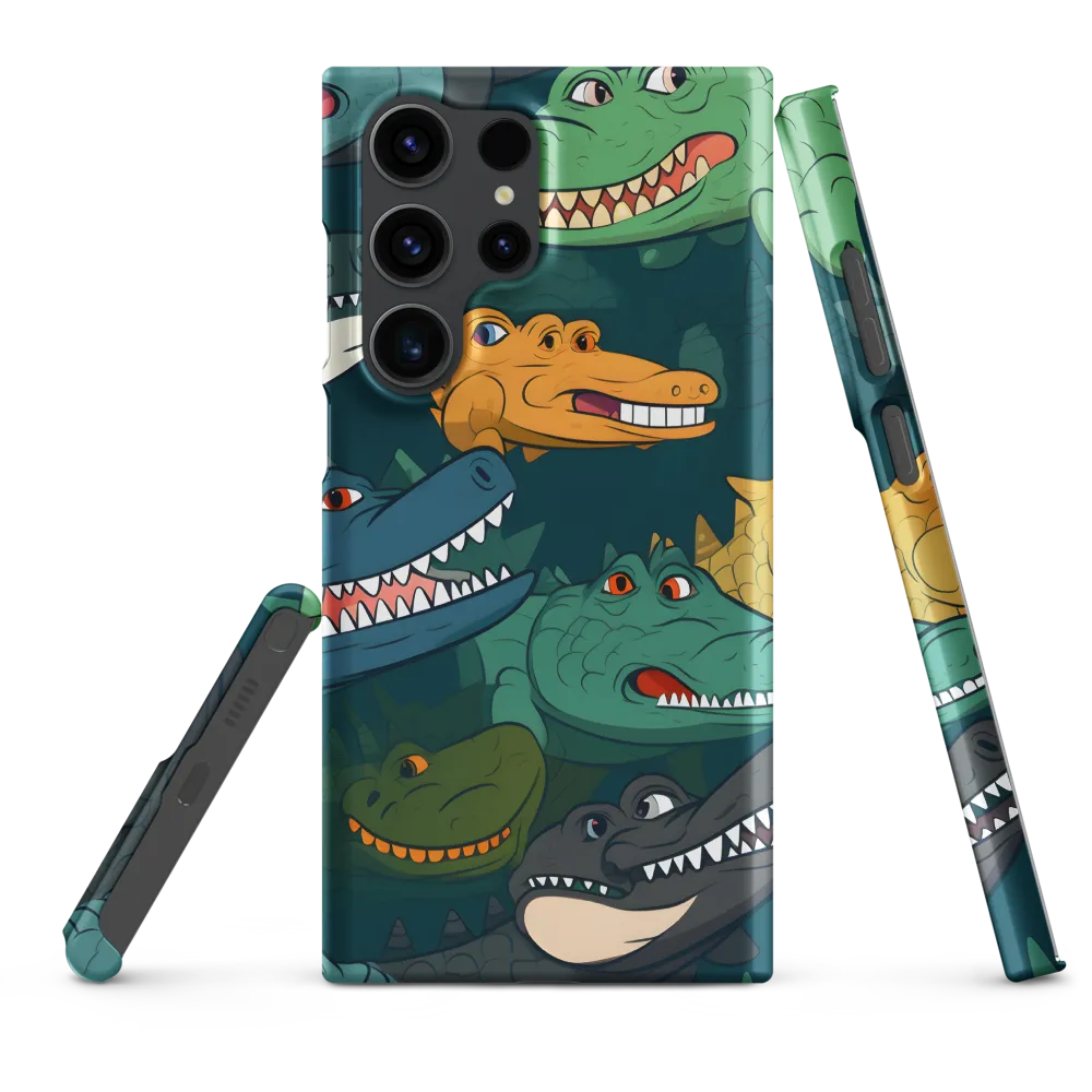 Cheerful Crocodilian Parade