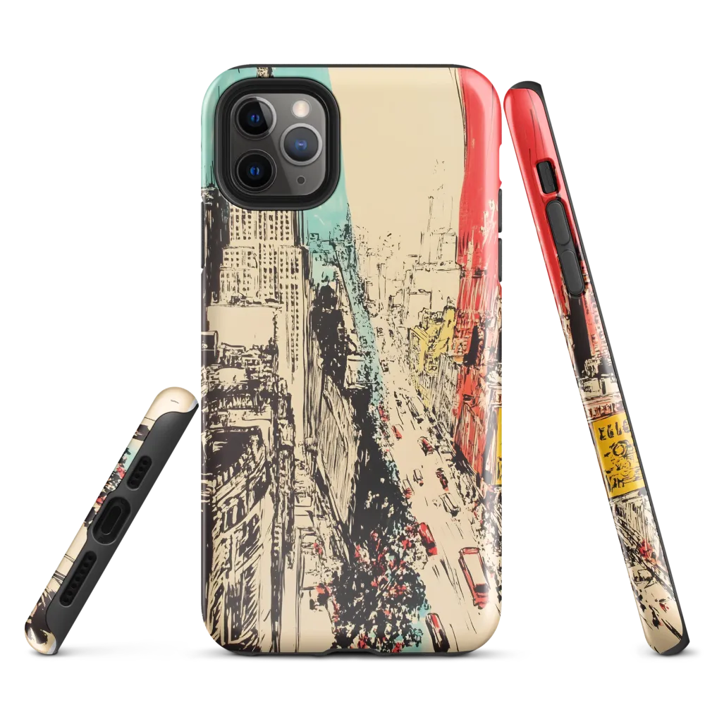 Dynamic Urban Symphony | Phone Case |  11 Pro Max | Tough Case | Glossy