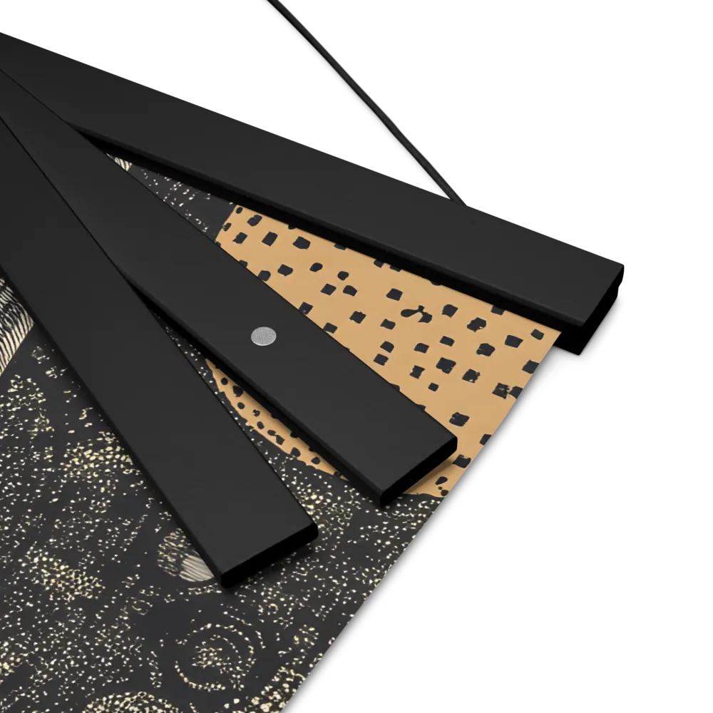 Voyage to the Unknown | Poster With Black Wood Hanger | 12″×12″