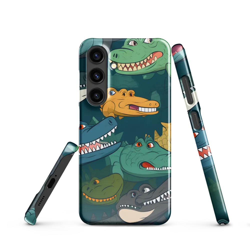 Cheerful Crocodilian Parade