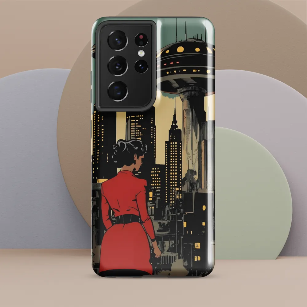 Envisioning Tomorrow: A Retro Futuristic Landscape