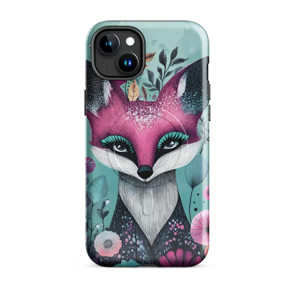 Whimsical Fox Among Blossoms