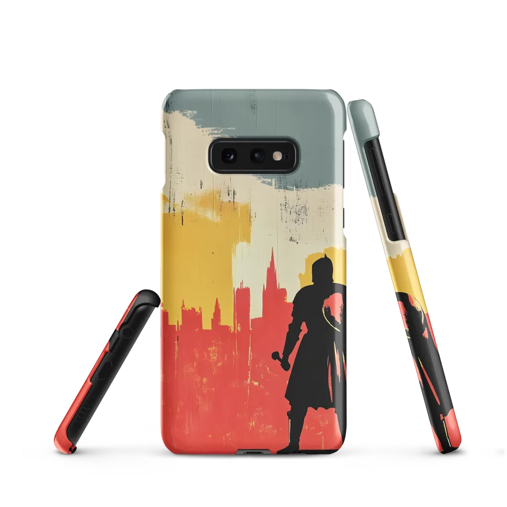 Hero in the Urban Dawn | Phone Case |  S10e | Snap Case | Matte