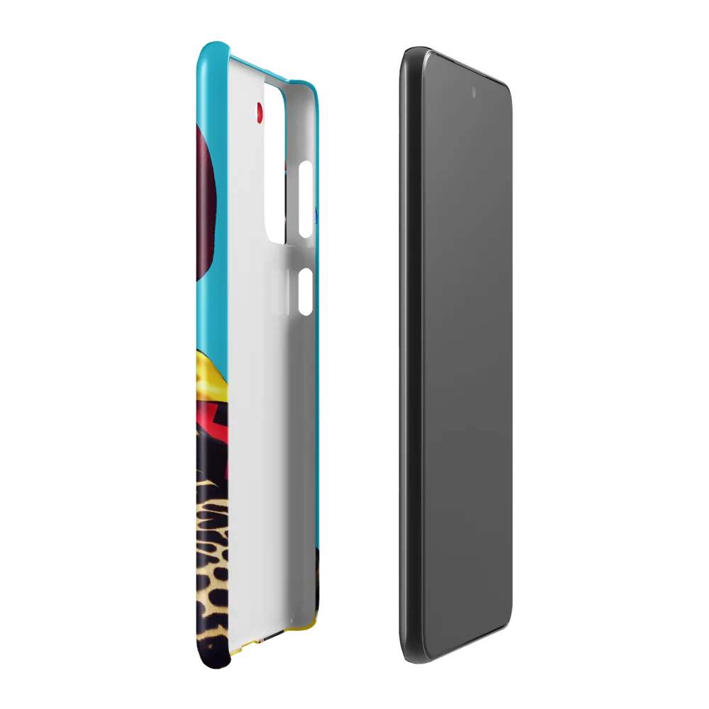 Bold Modernity: A Fashion Portrait | Phone Case |  S21 Plus | Snap Case | Glossy