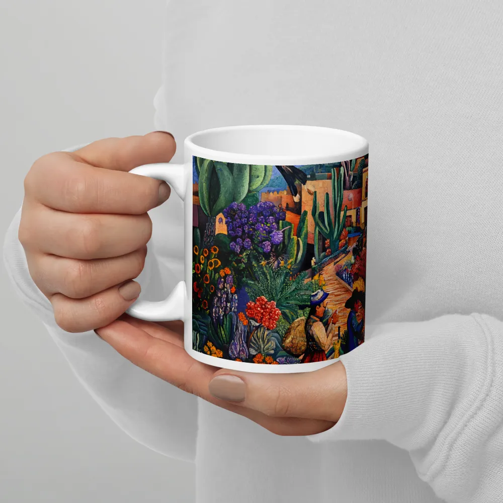 A Mosaic Journey Through Colorful Landscapes | Mugs | Multiple Sizes & Colors