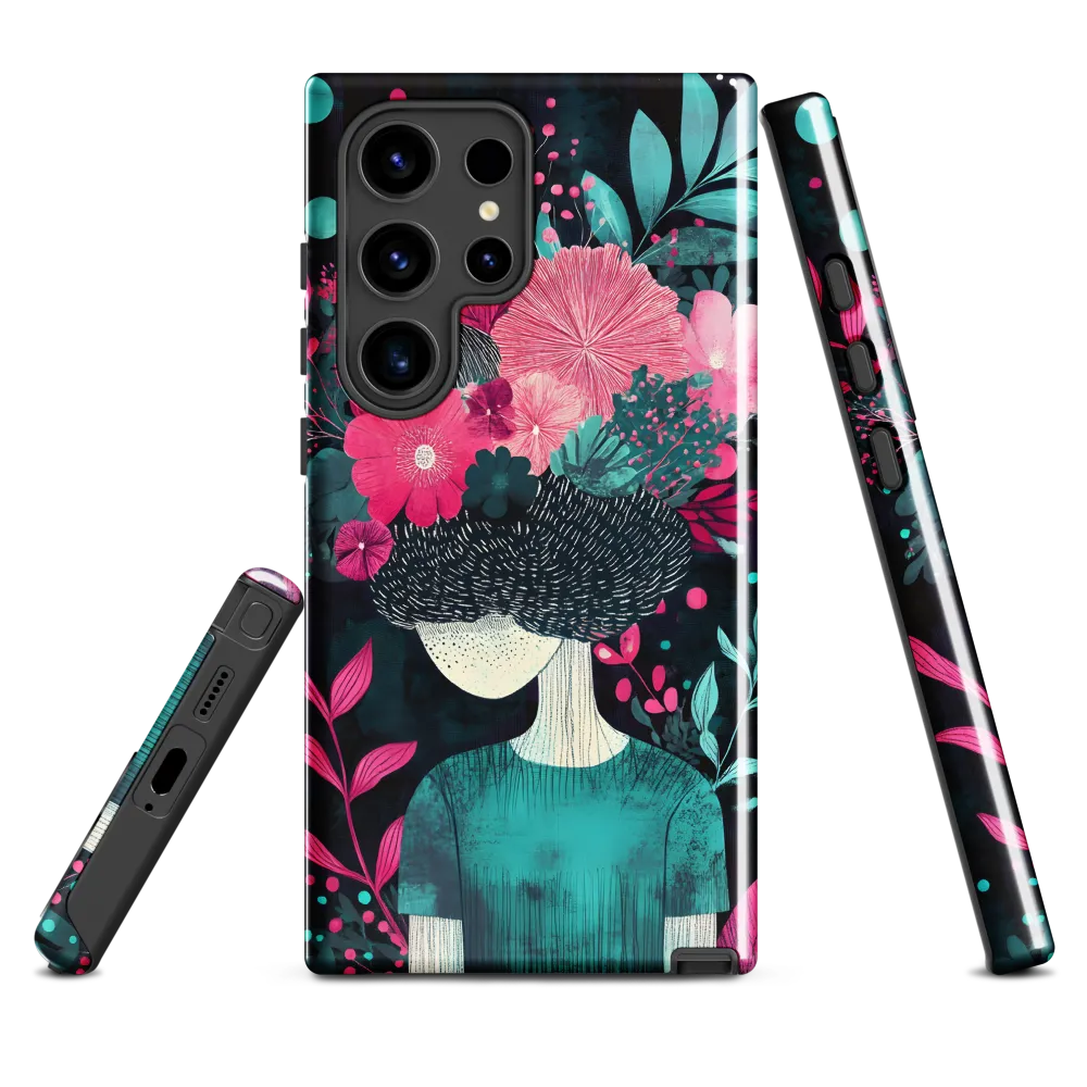 Floral Harmony: A Portrait of Serenity