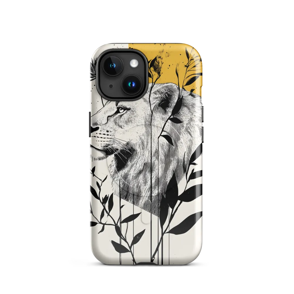Regal Serenity: The Lion and Flora