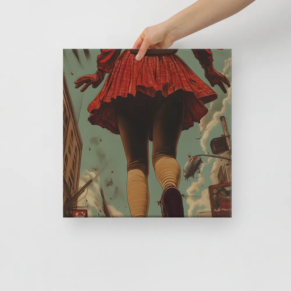 Flight of the Urban Dreamer | Canvas | 16″×16″