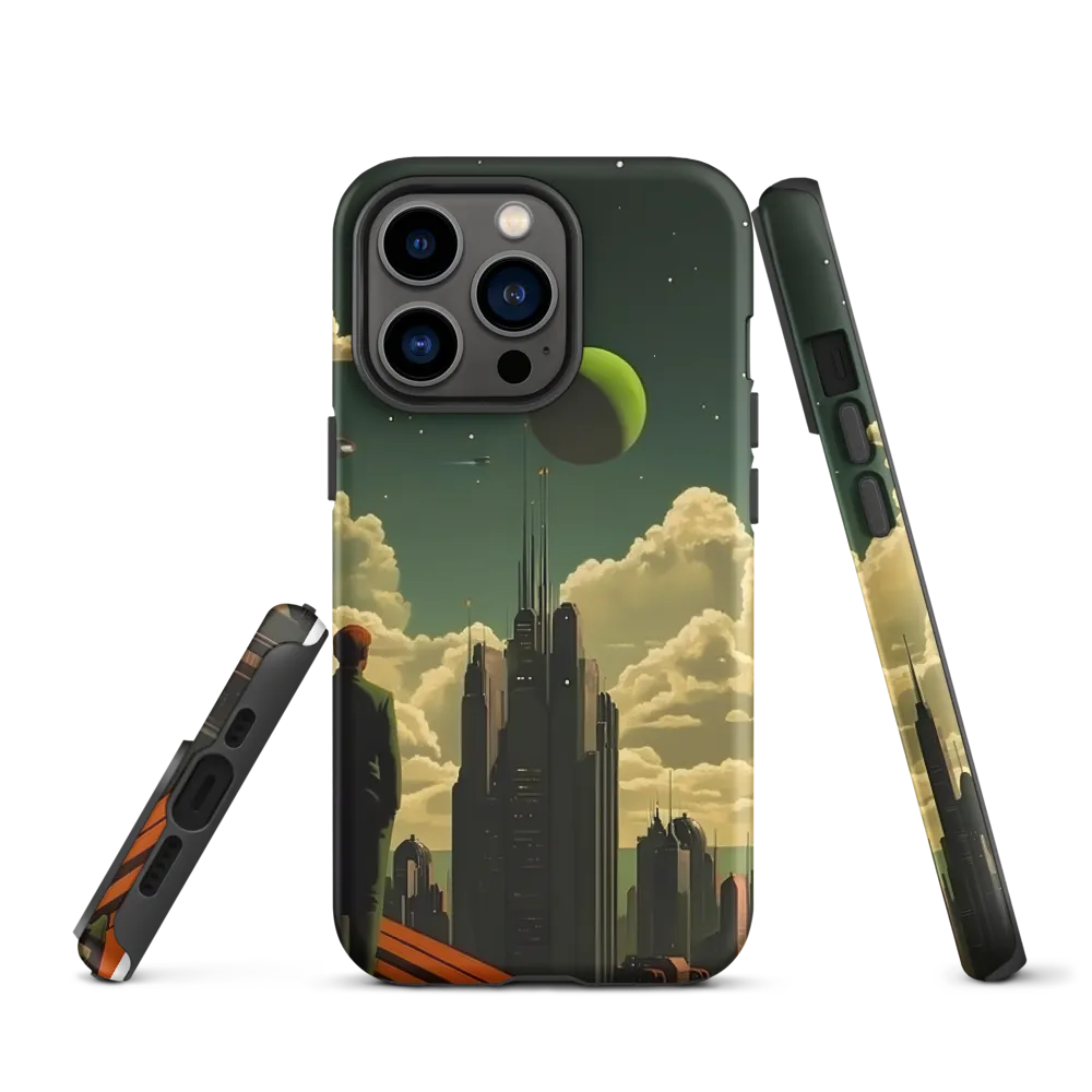 Gaze of Tomorrow: A Futuristic Vision | Phone Case |  13 Pro | Tough Case | Matte