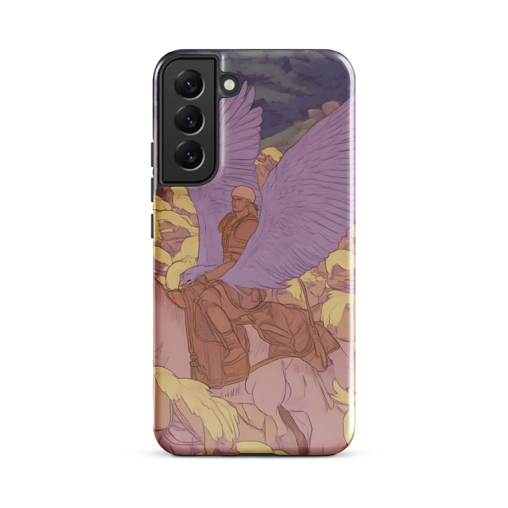 The Winged Guardian | Phone Case |  S22 Plus | Tough Case | Glossy