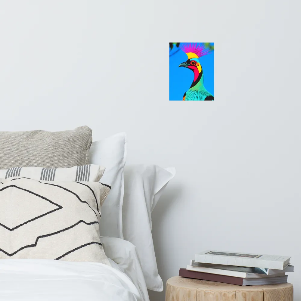 Whimsical Avian Portrait