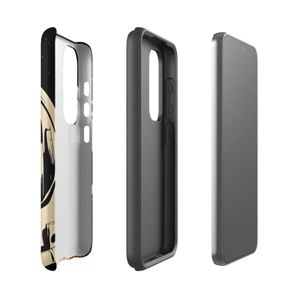 Gaze of the Astronaut | Phone Case |  S23 | Tough Case | Matte