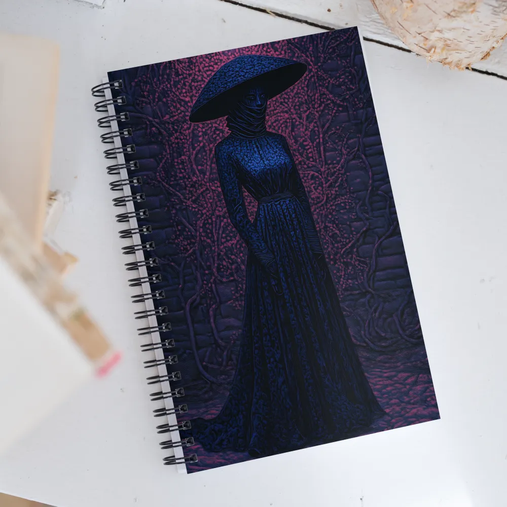 Veil of Enigma | Spiral Notebook