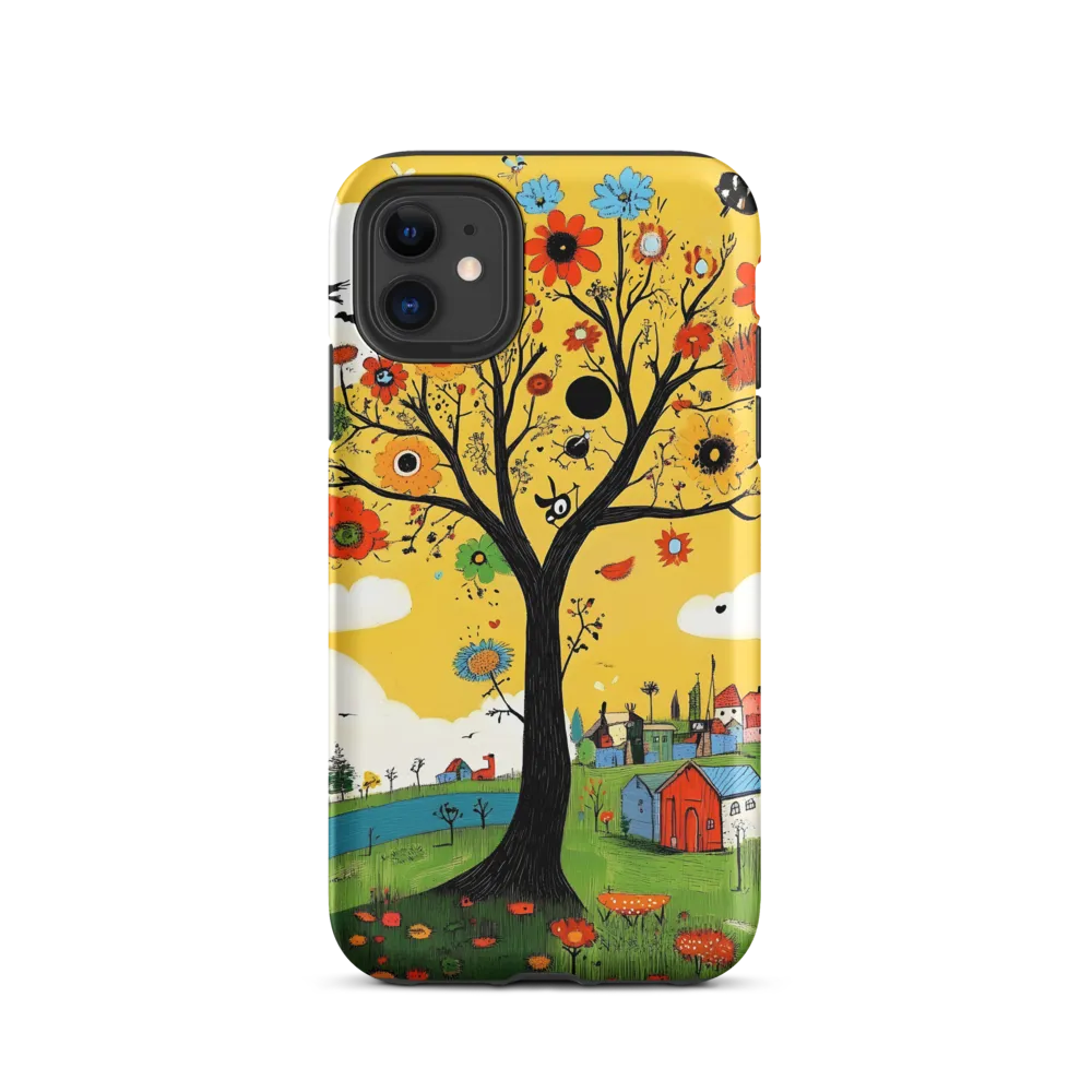Whimsical Blooms of Life | Phone Case |  11 | Tough Case | Matte
