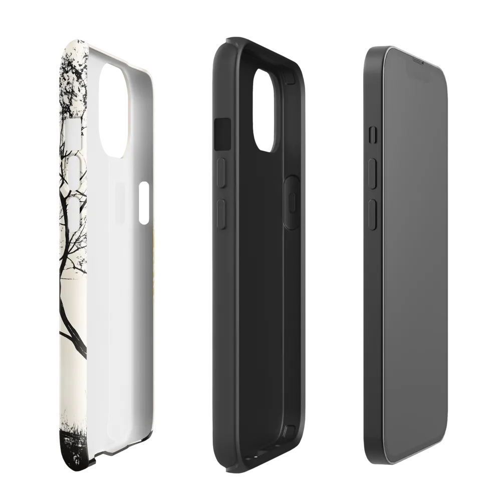 Whispers of Solitude | Phone Case |  13 | Tough Case | Glossy