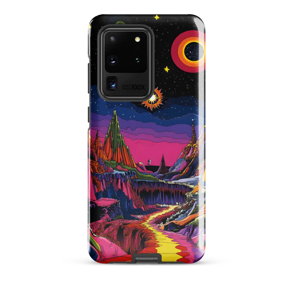 Galactic Wonders: A Journey Through an Alien Landscape