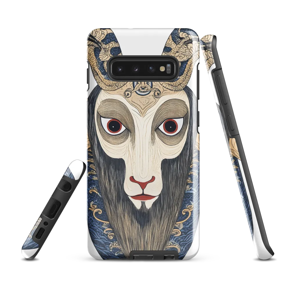 Ethereal Gaze of the Ram | Phone Case |  S10 Plus | Tough Case | Glossy