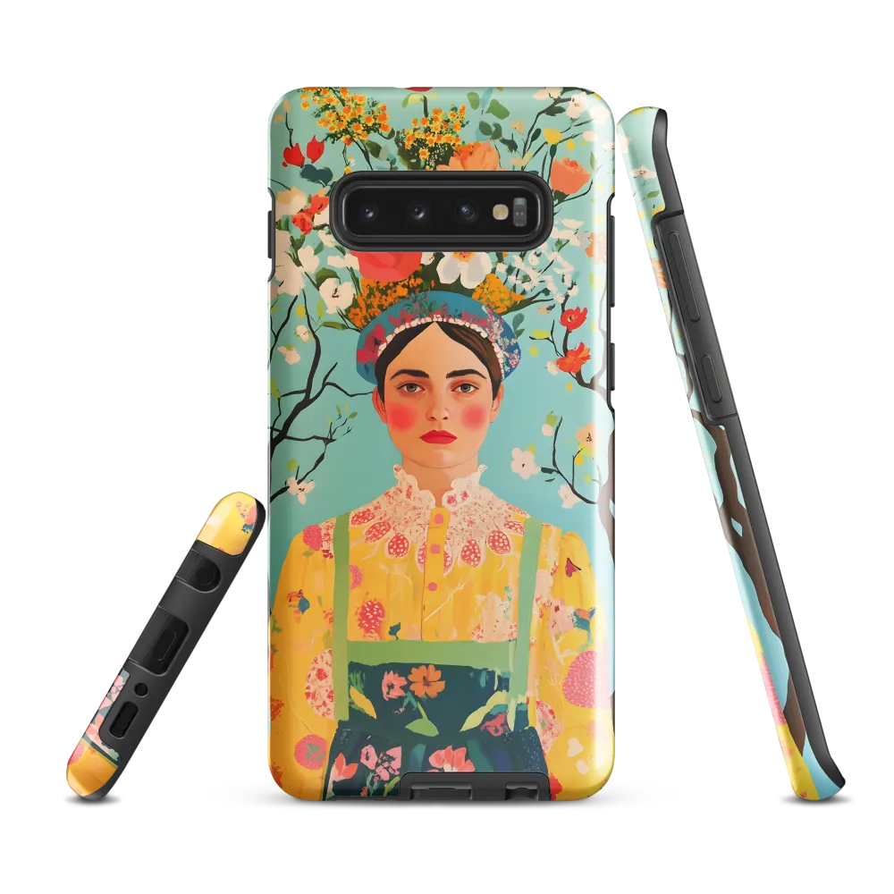 Blooming Portrait of Nature | Phone Case |  S10 Plus | Tough Case | Glossy