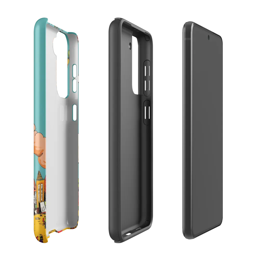 Urban Fantasia: A Whimsical Encounter | Phone Case |  S21 FE | Tough Case | Matte