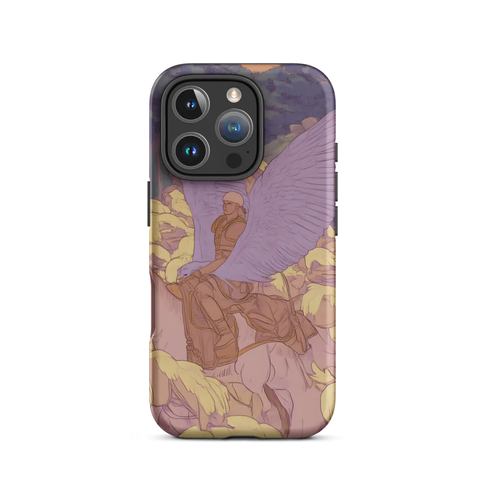 The Winged Guardian | Phone Case |  16 Pro | Tough Case | Matte