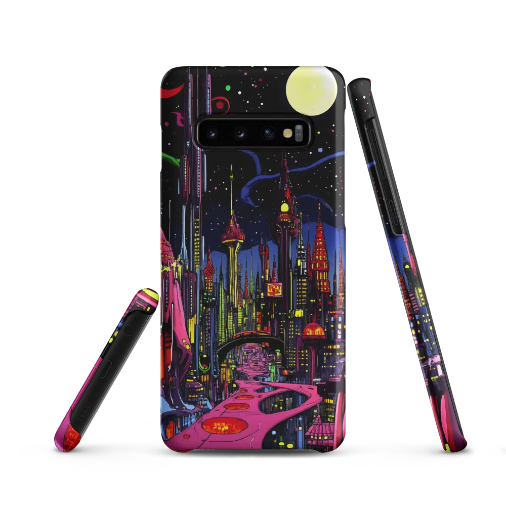 Neon Dreams of a Futuristic City