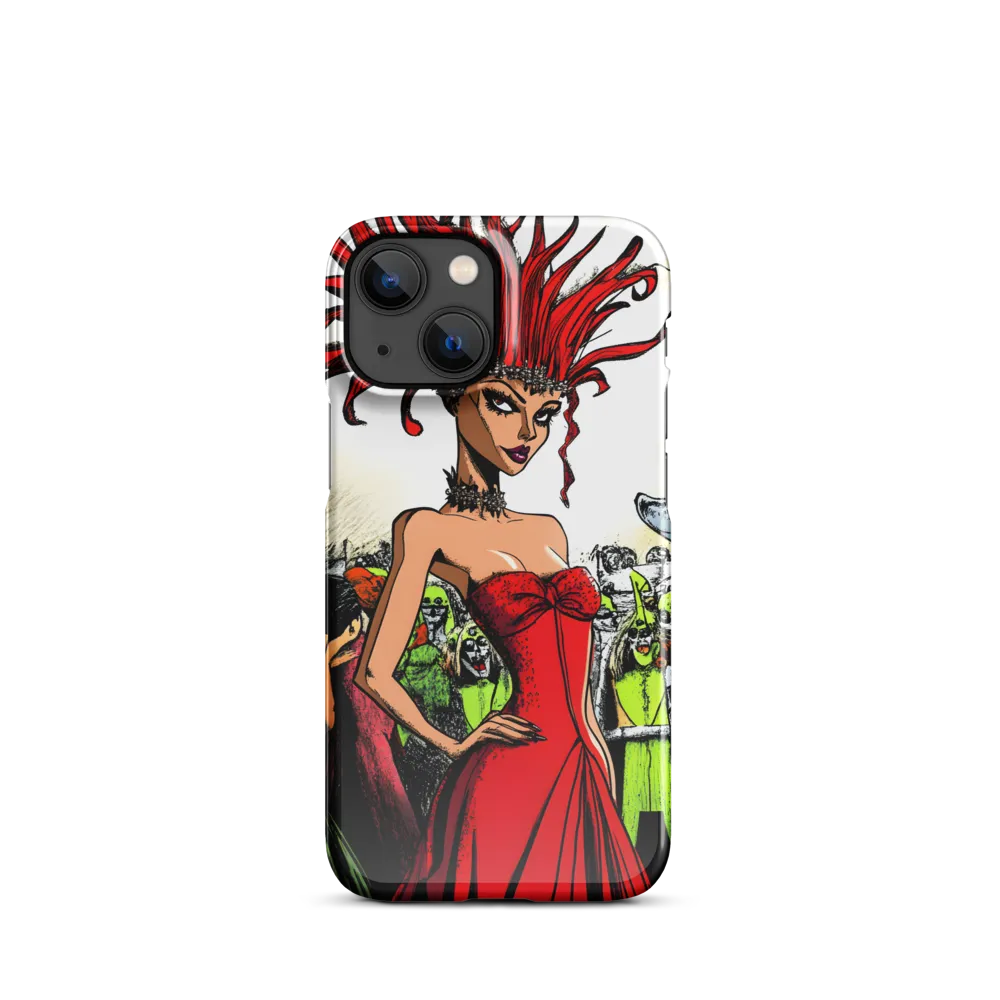 Fiery Elegance: A Fashion Statement