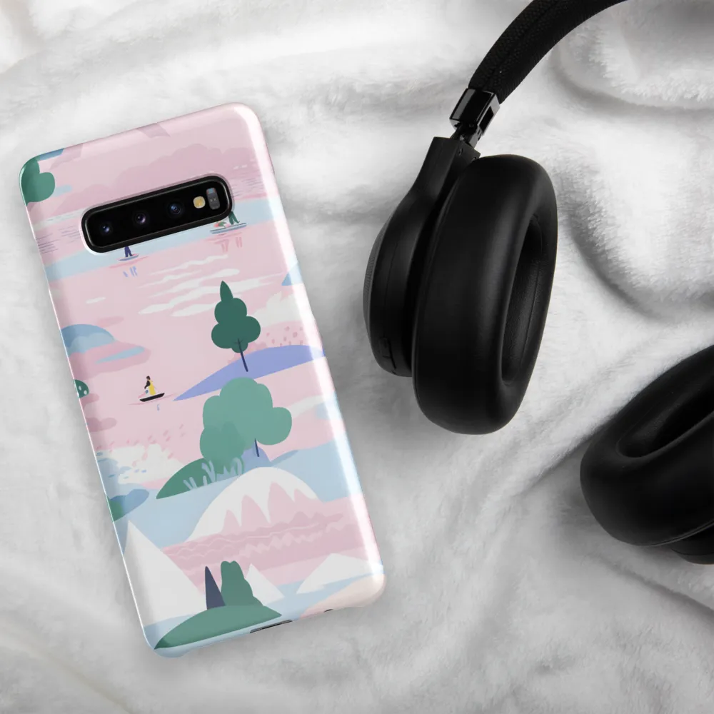 Whimsical Reflections: A Journey Through Landscapes | Phone Case |  S10 Plus | Snap Case | Glossy