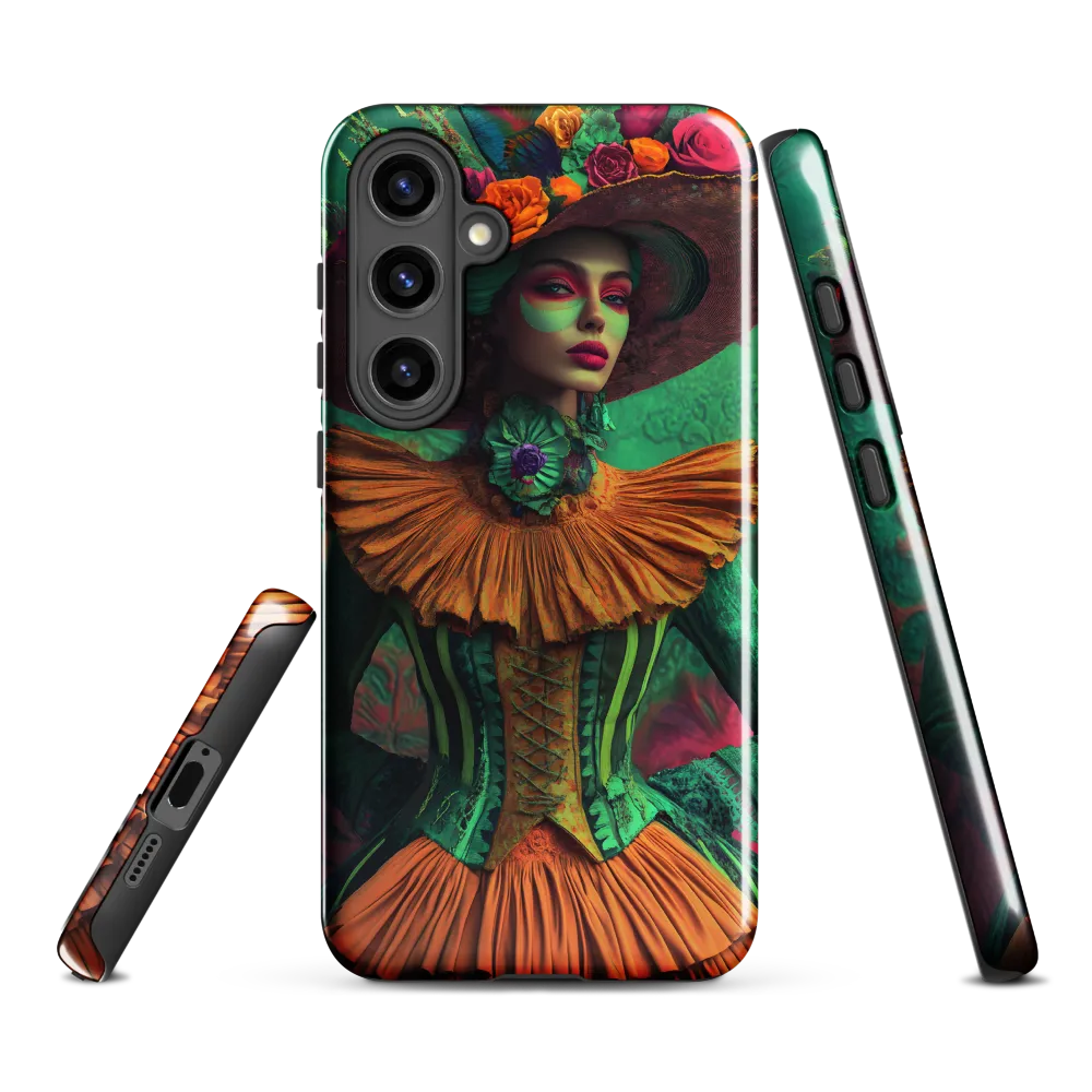 Ethereal Elegance in Color | Phone Case |  S24 Plus | Tough Case | Glossy