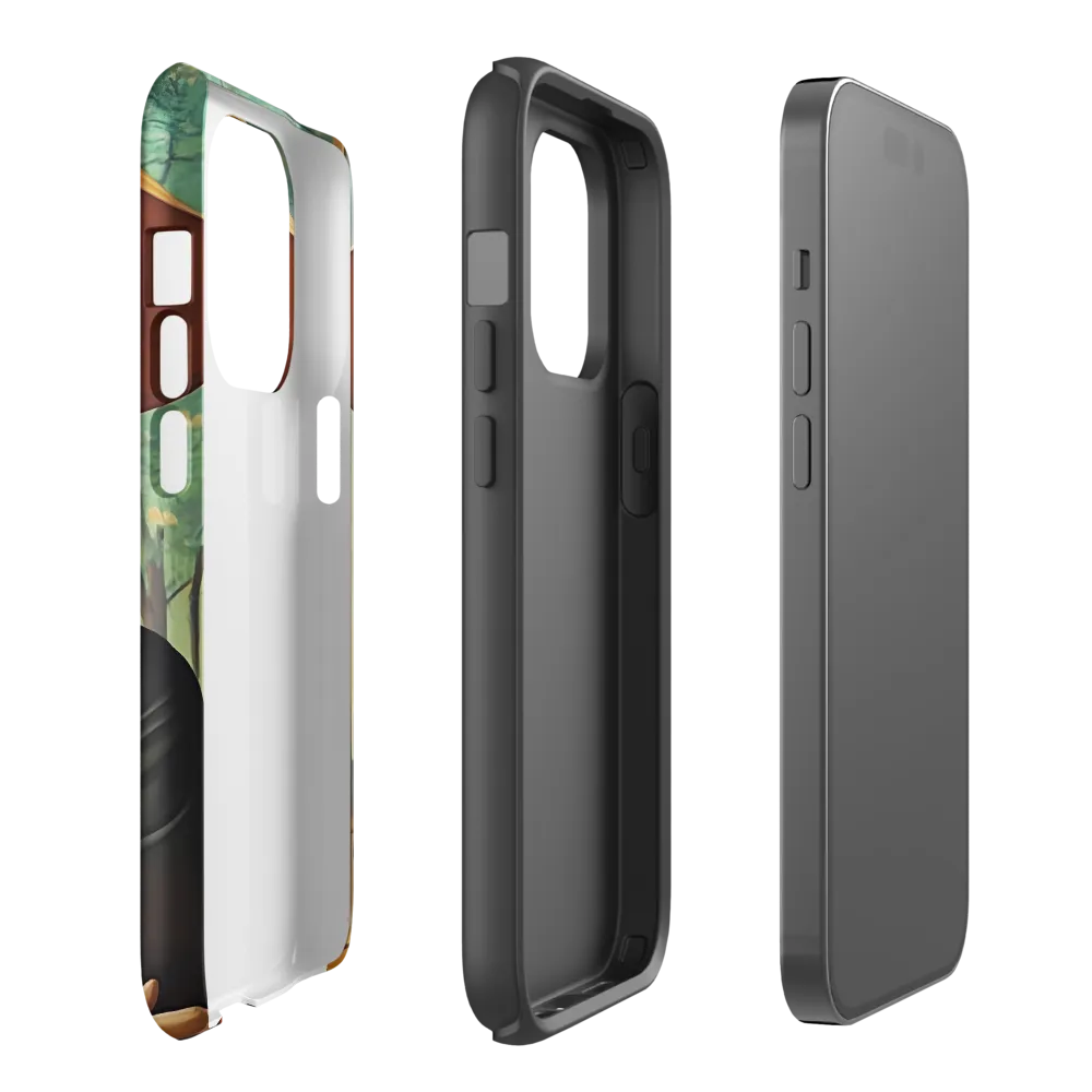 Elegance in Tranquility | Phone Case |  14 Pro | Tough Case | Glossy