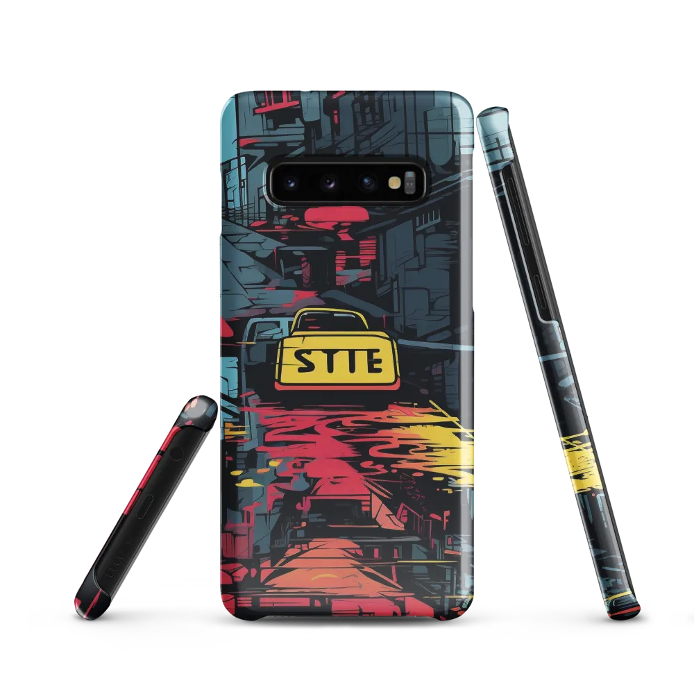Citybeat: A Neon Dreamscape | Phone Case |  S10 | Snap Case | Glossy
