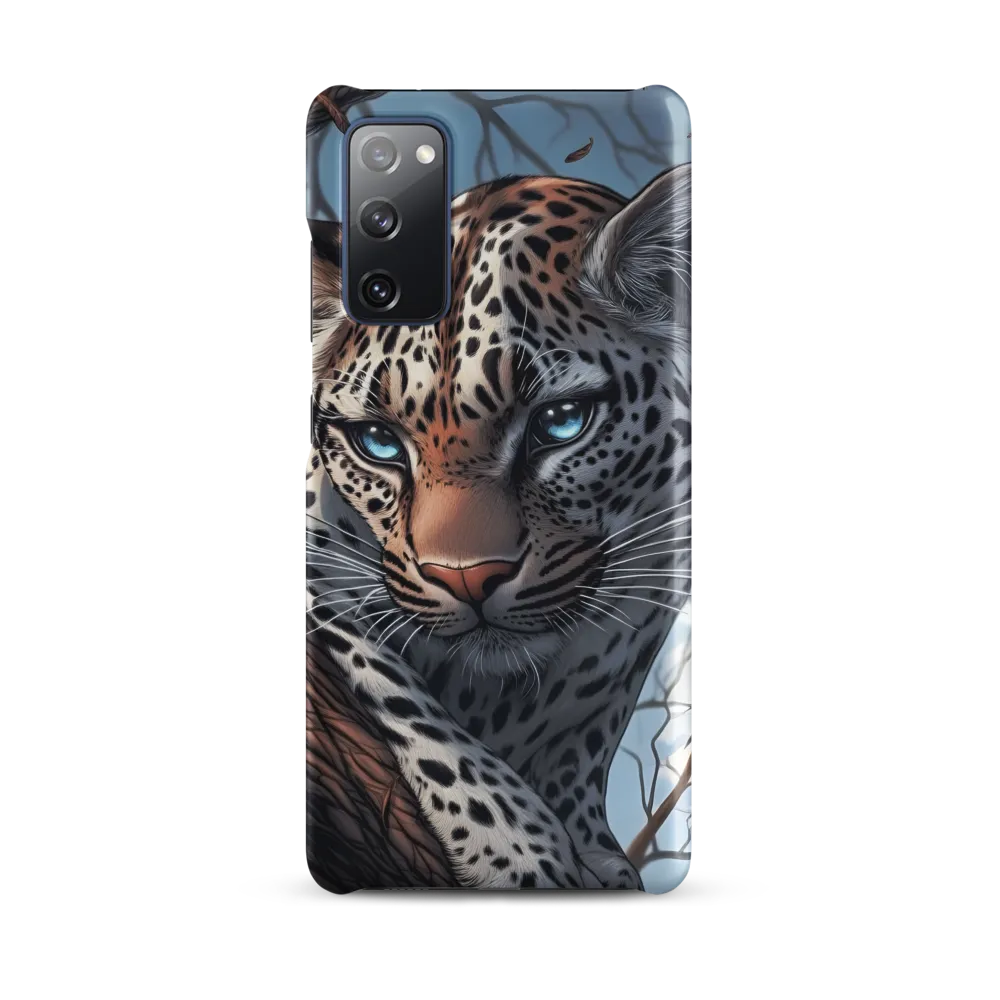 Silent Vigil: The Enigmatic Leopard | Phone Case |  S20 FE | Snap Case | Matte