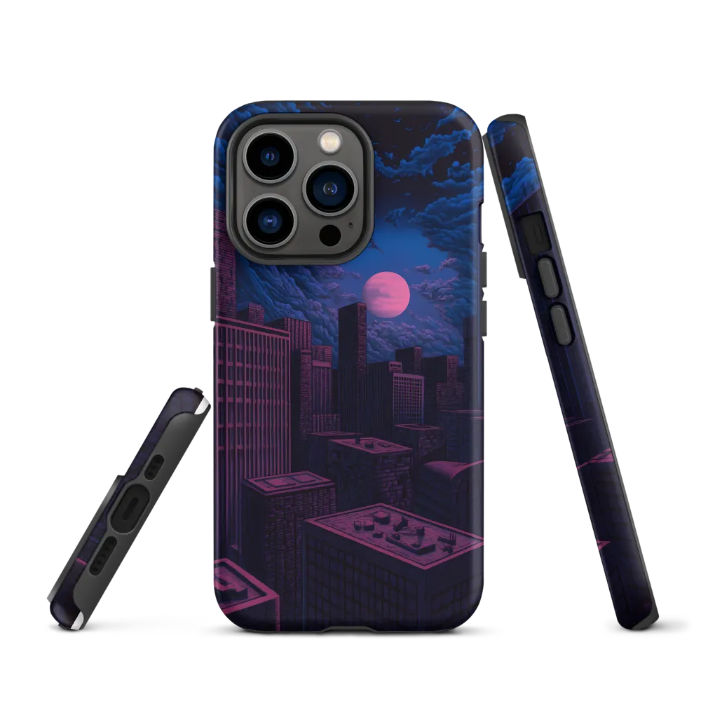 Moonlit Urban Dreams | Phone Case |  13 Pro | Tough Case | Matte