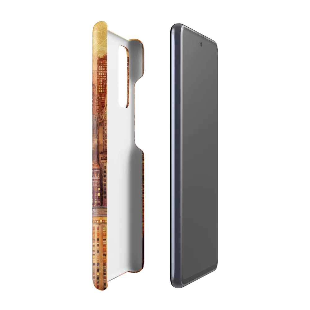 Golden Hour Over the City | Phone Case |  S20 FE | Snap Case | Glossy