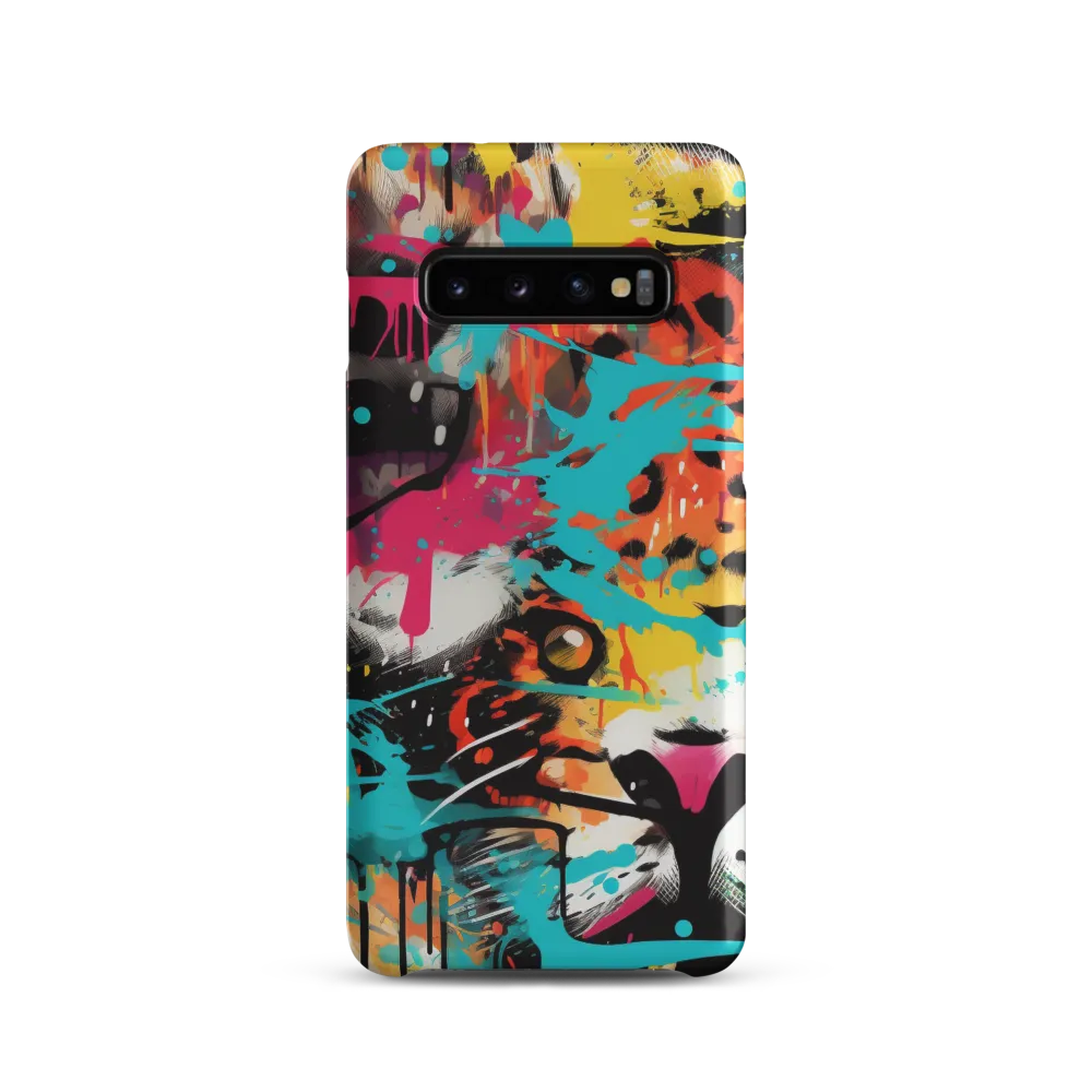 Fierce Fusion: Tiger and Lion in Graffiti