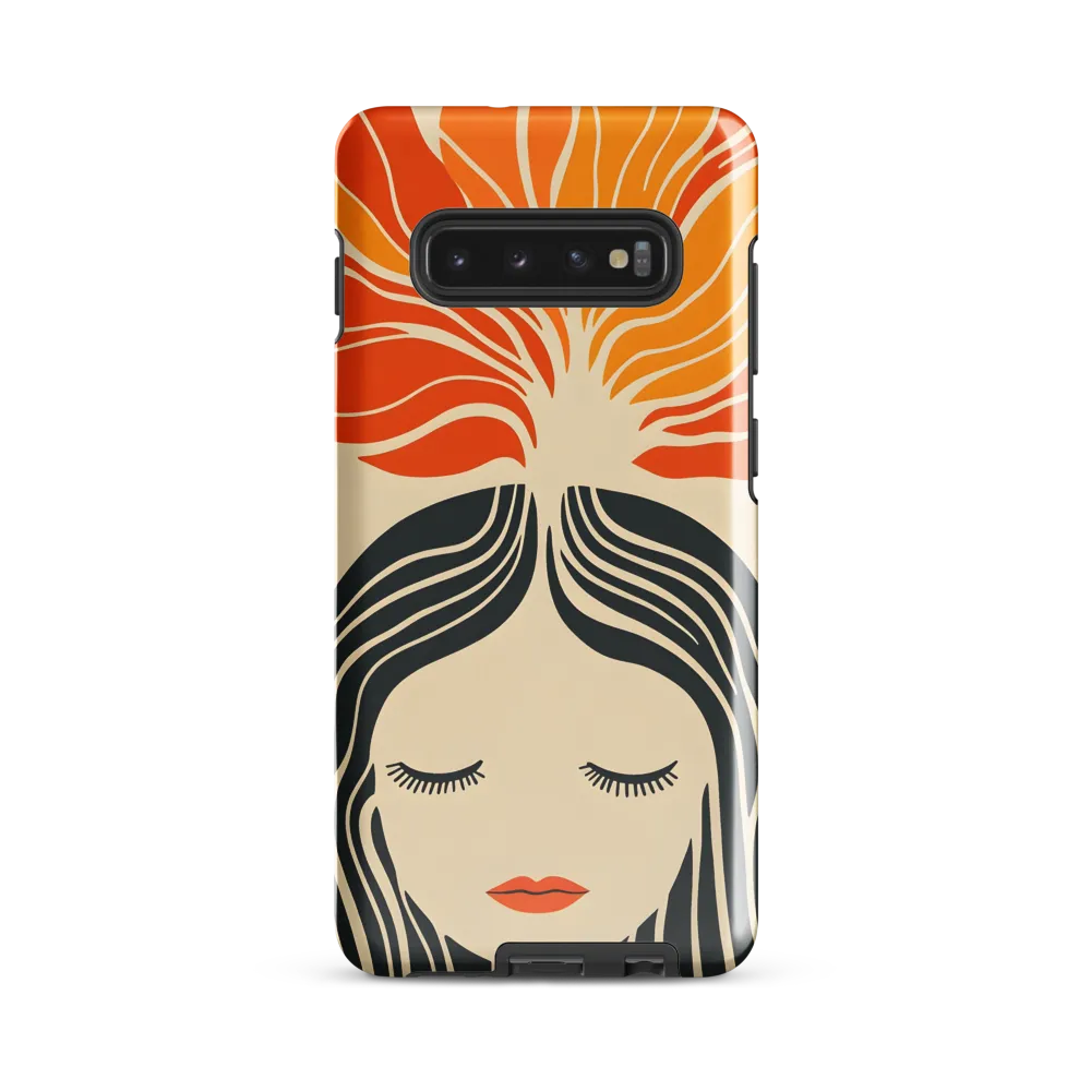 Blossoming Tranquility | Phone Case |  S10 Plus | Tough Case | Glossy