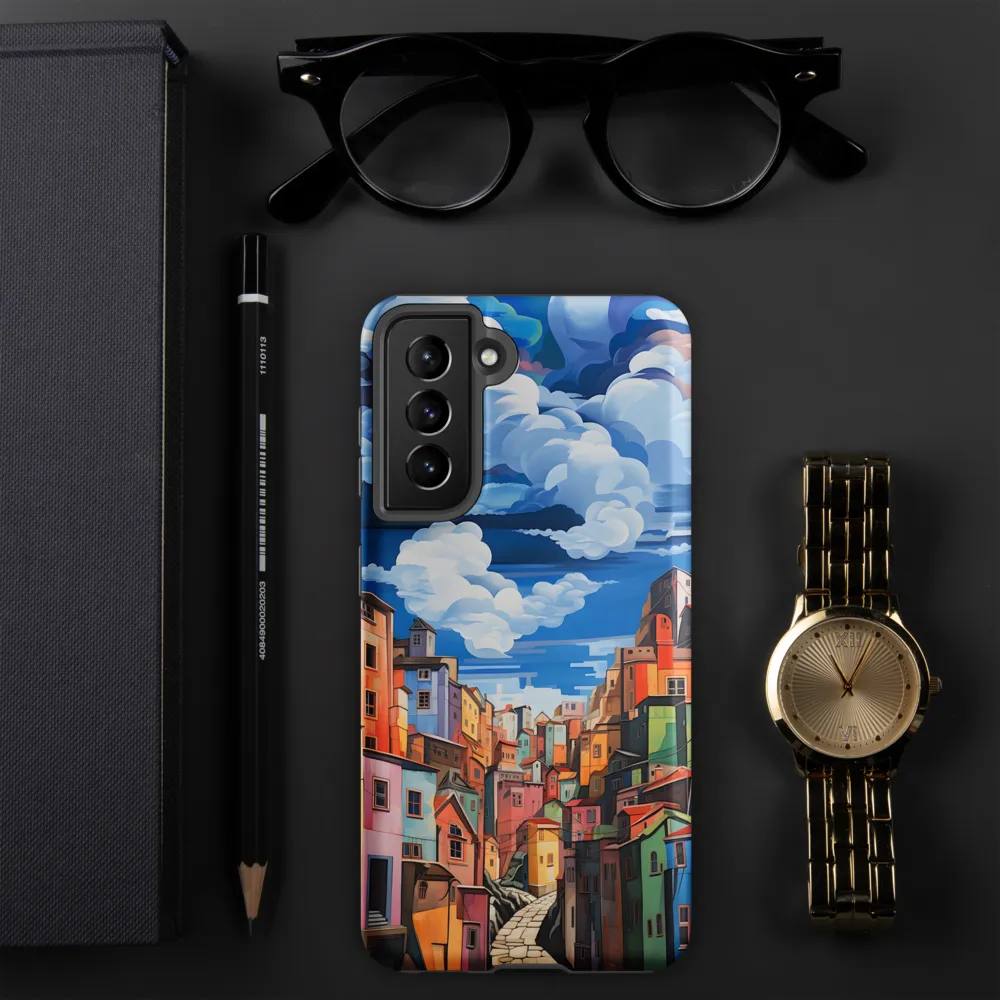 Whimsical Heights: A Vibrant Cityscape