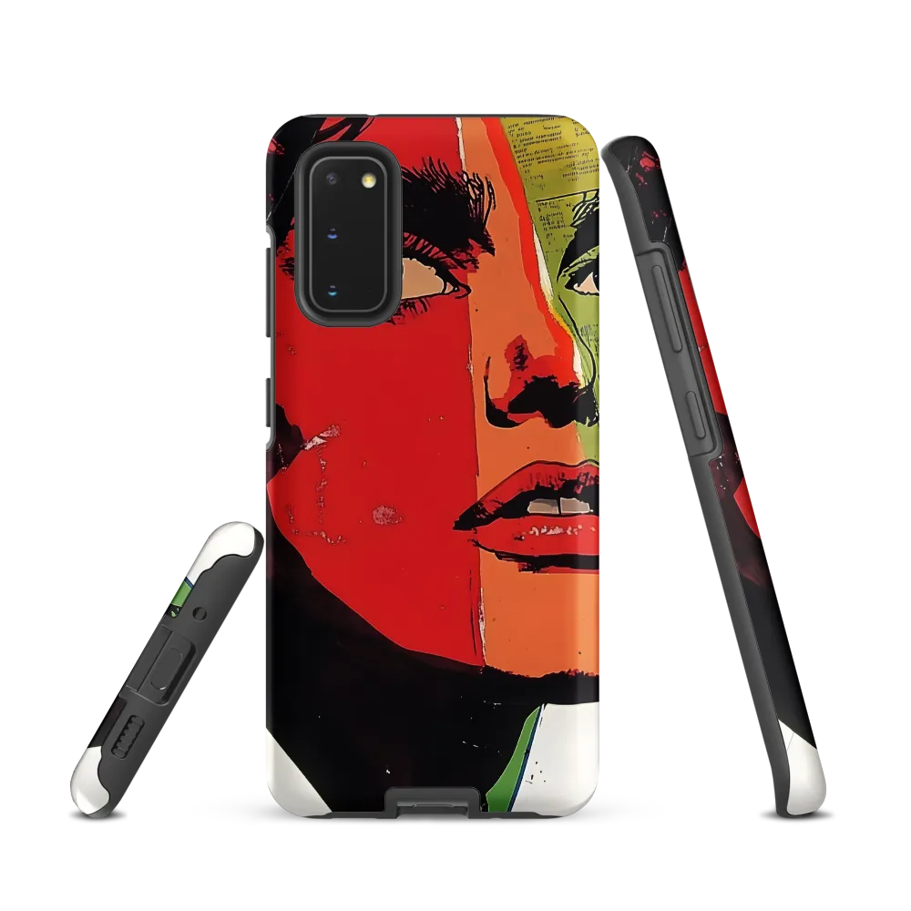 Vibrant Expressions: A Pop Art Portrait