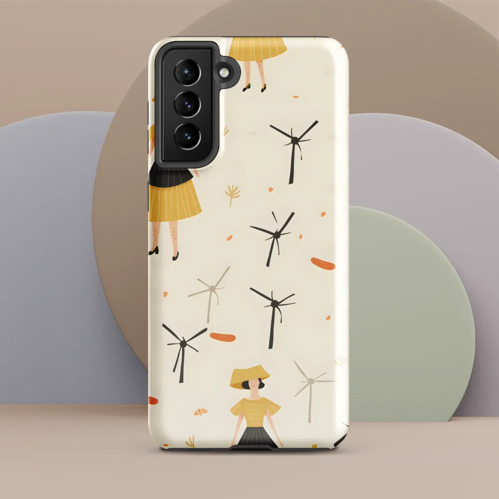 Whimsical Patterns of Nature and Femininity