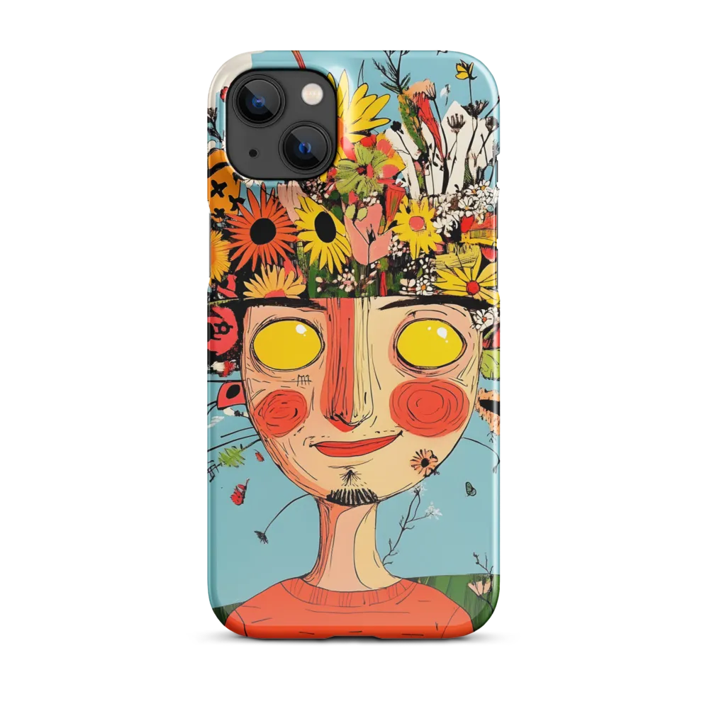 Whimsical Bloom | Phone Case |  14 Plus | Snap Case | Glossy