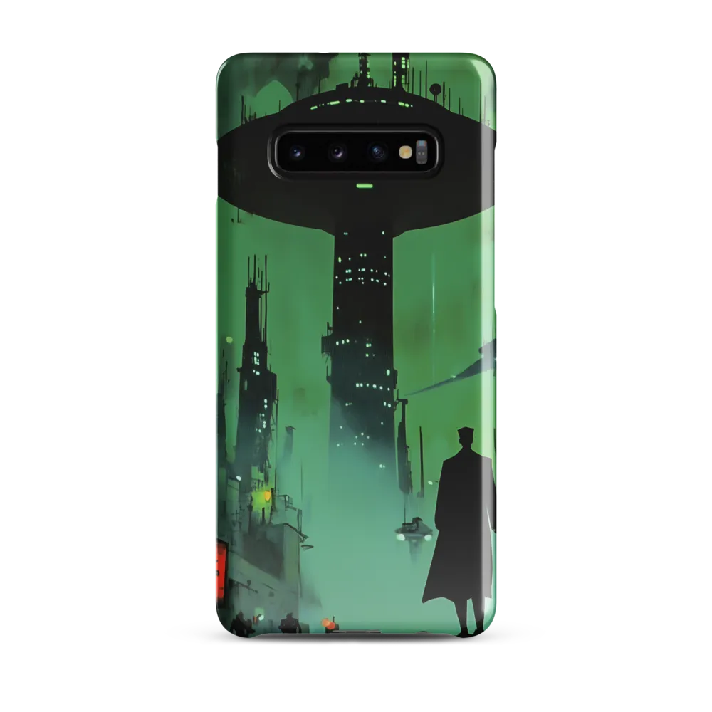 Urban Shadow: A Glimpse into the Future | Phone Case |  S10 Plus | Snap Case | Glossy