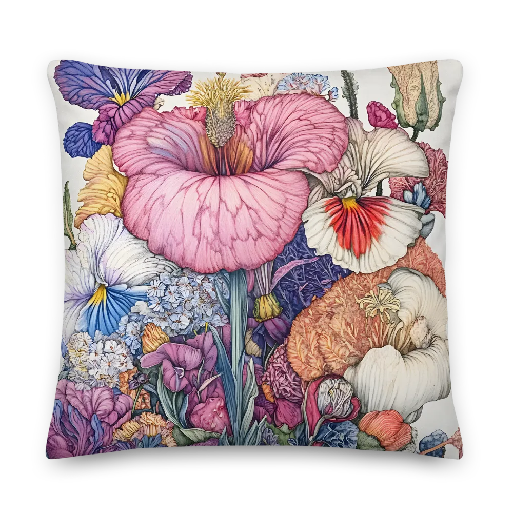 Blooming Opulence | Pillow | 22″×22″