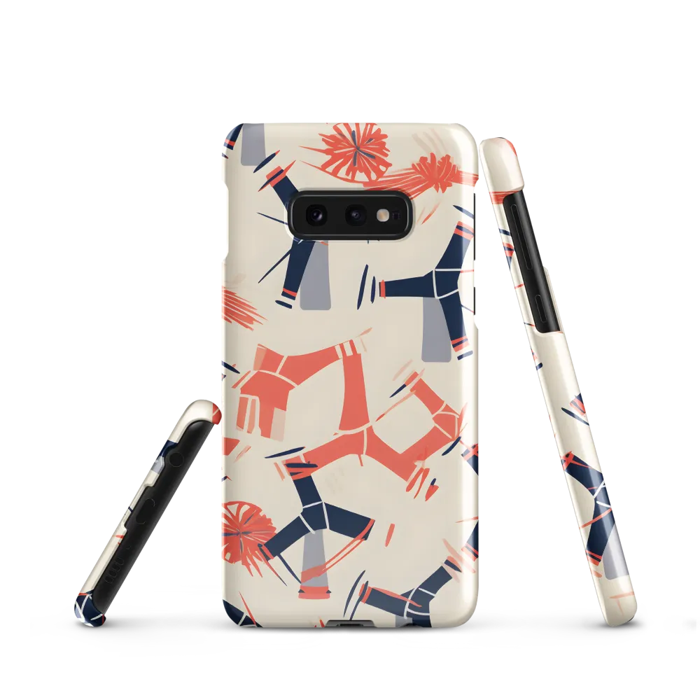 Whimsical Patterns of Nature and Femininity | Phone Case |  S10e | Snap Case | Glossy