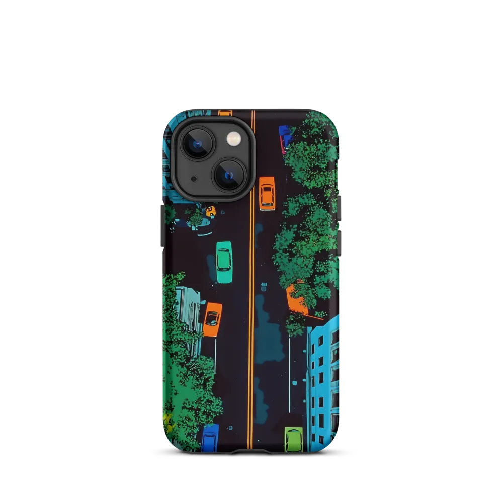 Urban Pulse: A Colorful Intersection