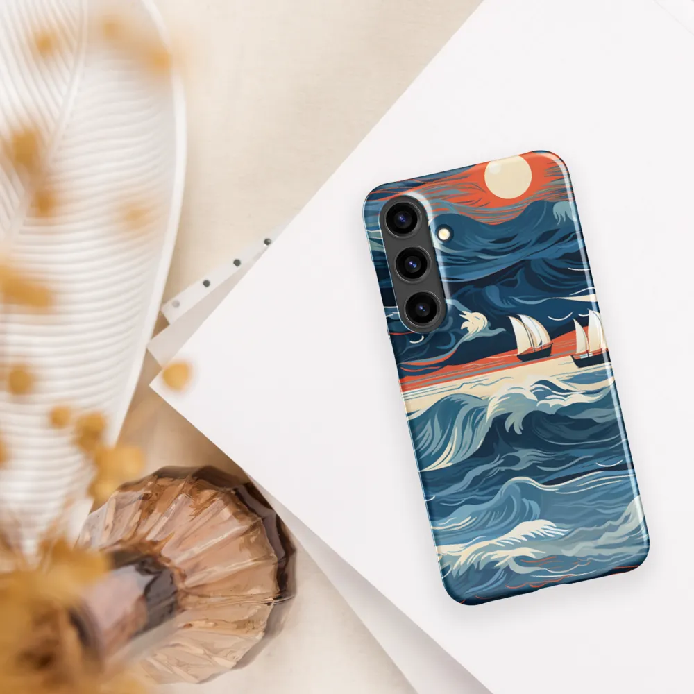 Ocean Whispers: A Voyage at Dusk