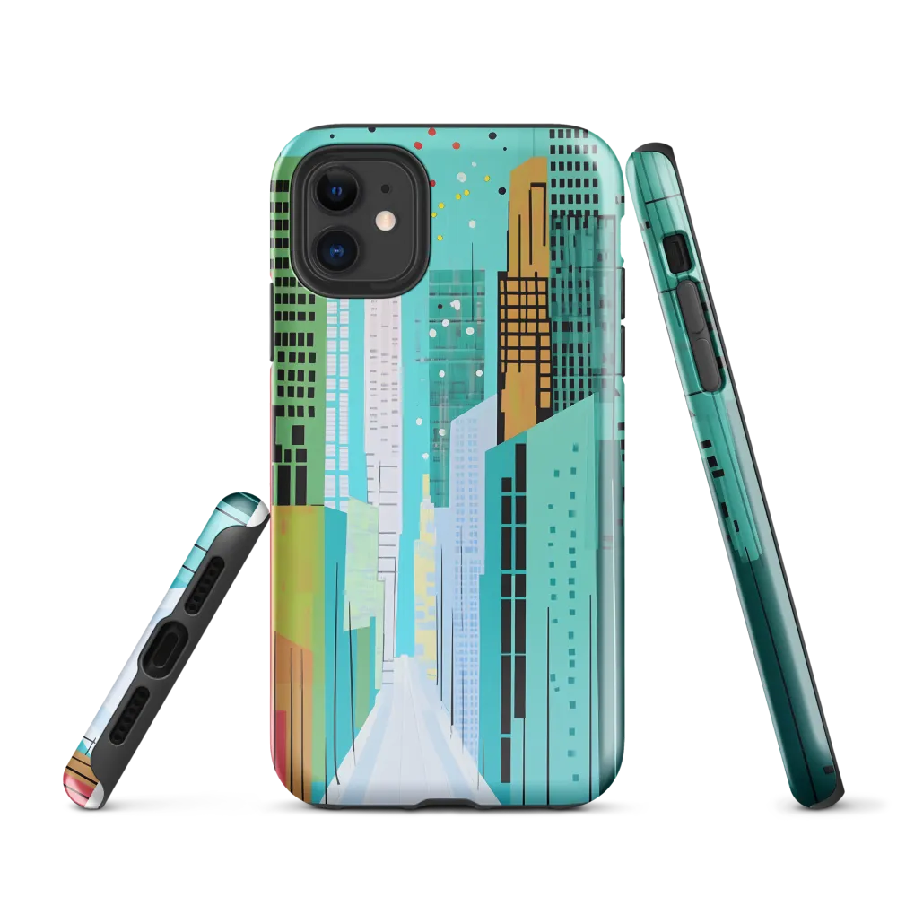 Urban Symphony in Turquoise