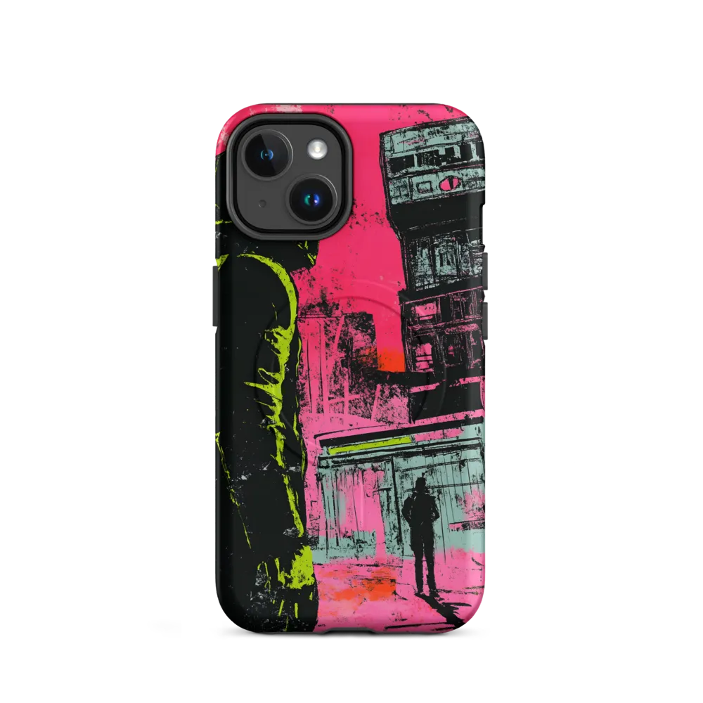 Urban Echoes of Mystery | Phone Case |  14 | MagSafe® Tough Case | Matte