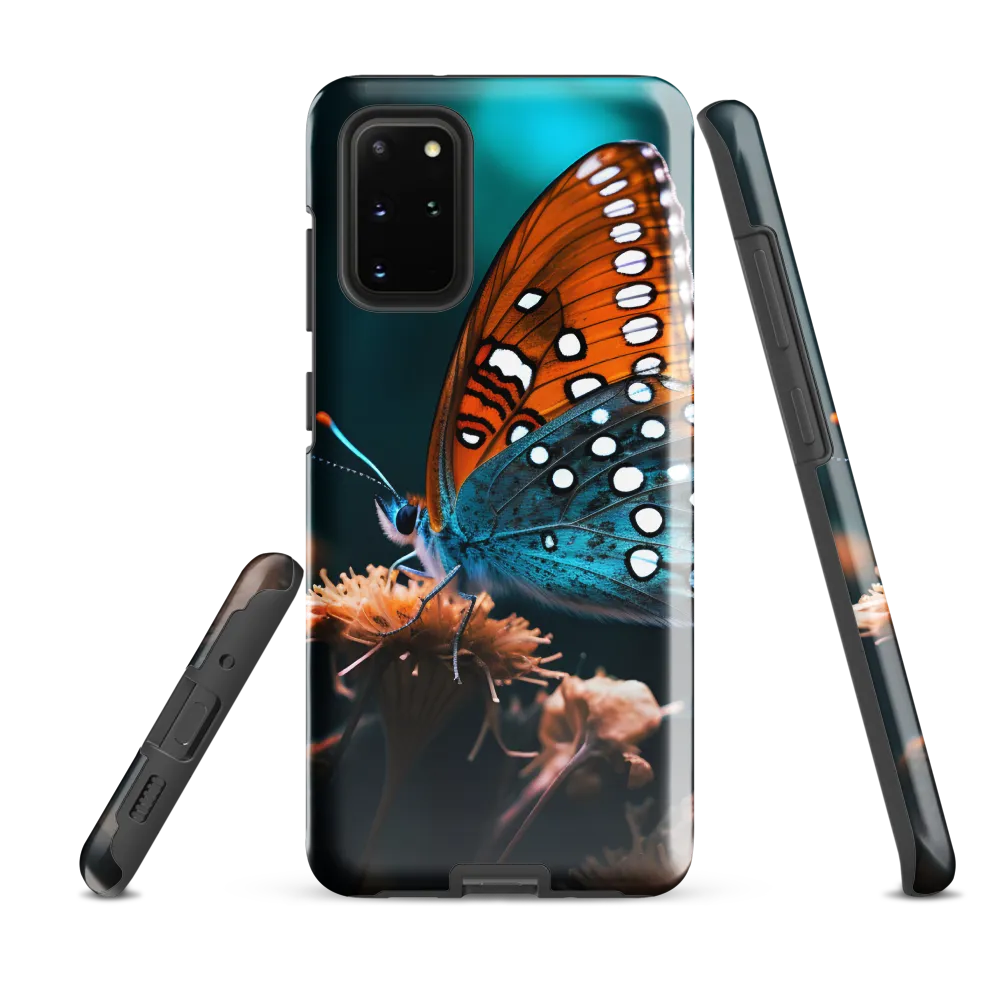 Whispers of Color: The Butterfly's Embrace