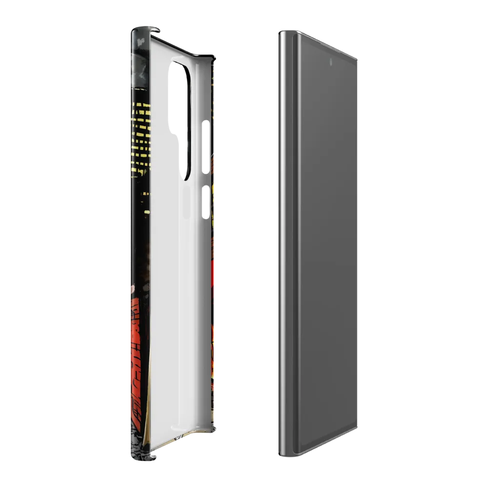 Nocturnal Cityscape: The Hidden Alley | Phone Case |  S22 Ultra | Snap Case | Glossy